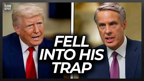 Host Gets Visibly Angry as His Trap for Trump Backfires
