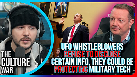 UFO Whistleblowers REFUSE To Disclose Certain Info, They Could Be PROTECTING Secret Military Tech