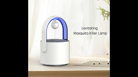 Levitating Lamp to Track & Kill Mosquitoes with Human Heat & Perfume