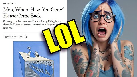 Men PLEASE Come Back! Men Won't Date Today's Women?!