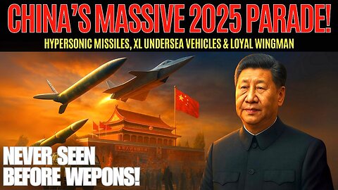 Shocking: China’s 2025 Parade Unveils 20+ Brand-New Advanced Weapons!