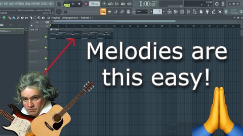 Intense Melody-FL Studio-How to make Melodies from scratch w/ STOCK Plugins