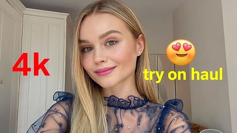 4k see through transparent lingerie & sheer transparent try on haul I bikini try on haul (2025) #5