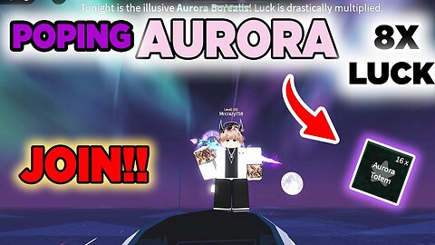 LIVE 🔴 _ FISCH UPDATE FREE AURORA, 8X LUCK, GIVEAWAYS