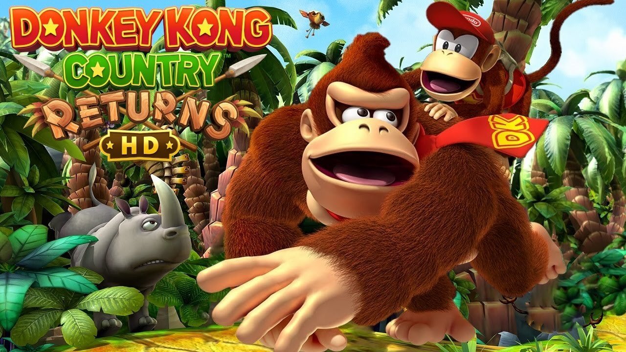 Donkey Kong Country Returns - Full Game 100% Walkthrough (Worlds 1 to 9)