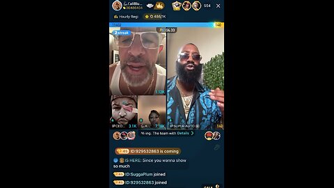 SUPER AUTO GETS INTO IT CALI BLEU & BRANDON KEYZZ BIGO LIVE