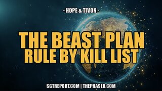 PALANTIR BEAST PLAN: RULE BY KILL LIST -- Hope & Tivon