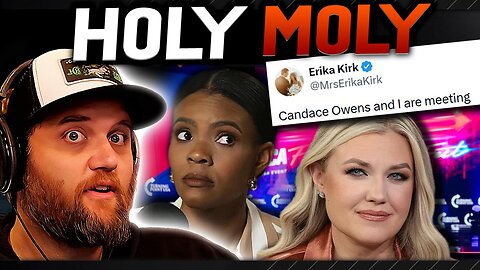 Candace Owens Calls CEASEFIRE With Erika Kirk For Meeting Today!