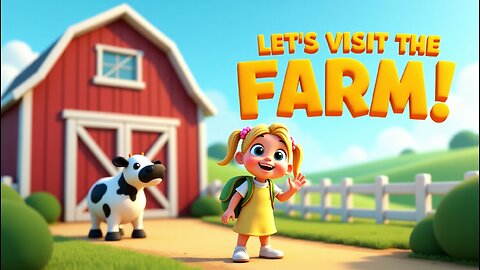 LET’S VISIT THE FARM! 🐮🐔🐴 | Lila’s Fun Animal Adventure | ABC Sing & Play