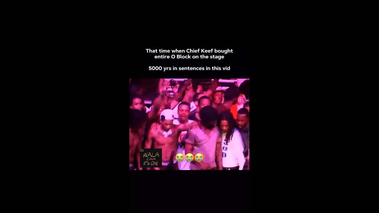 That Time Chief Keef Had The Whole 300 on stage
