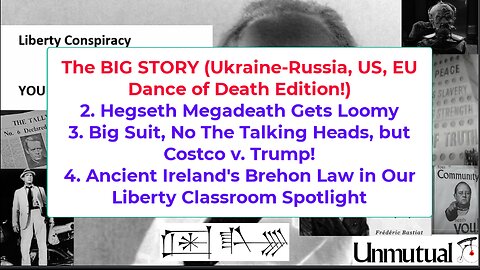 Liberty Conspiracy LIVE 12-3-25 Ukraine Drain, Hegseth-Loomer, BIG Tariff Lawsuit