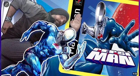 MITICO y GRACIOSO juego PEPSI MAN de Playstation 1