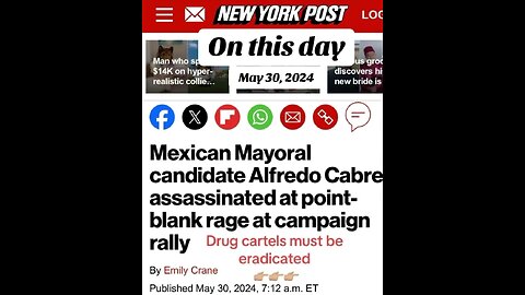 FLASHBACK: When the cartel assassinated 36 politicians in a couple of months