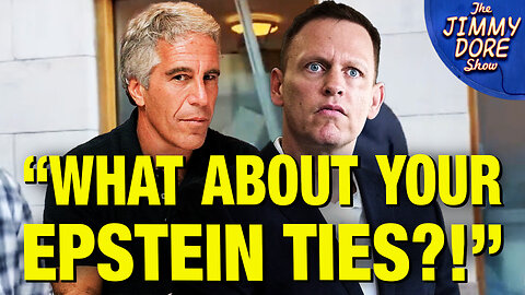 BREAKING! Peter Thiel CONFRONTED Over Epstein Ties!