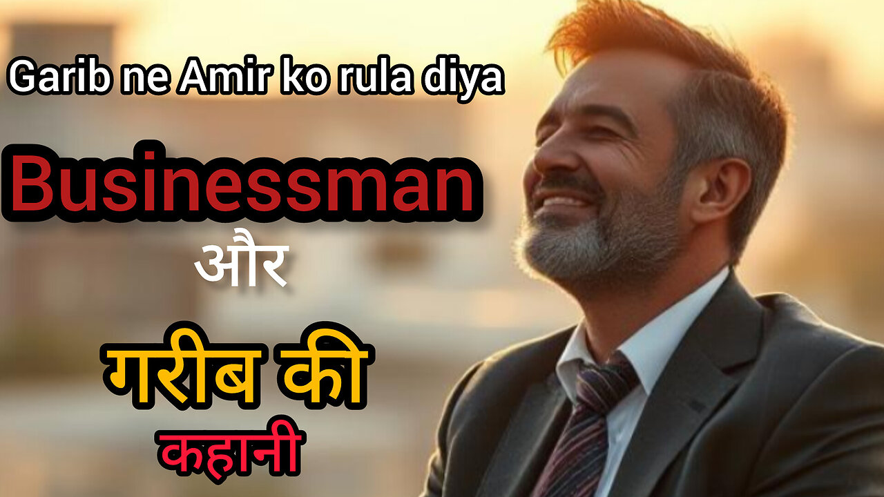 बिजनेसमैन और गरीब की अनसुनी कहानी | ज्ञान और प्रेरणा से भरी सत्य कथा"