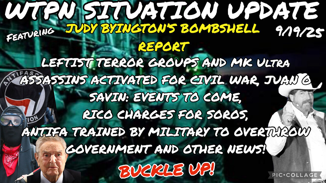 WTPN ~ Judy Byington ~ Situation Update ~ 9-19-25 ~ Trump Return ~ Restored Republic via a GCR