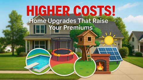 5 Home Upgrades That RAISE Your Insurance Premiums