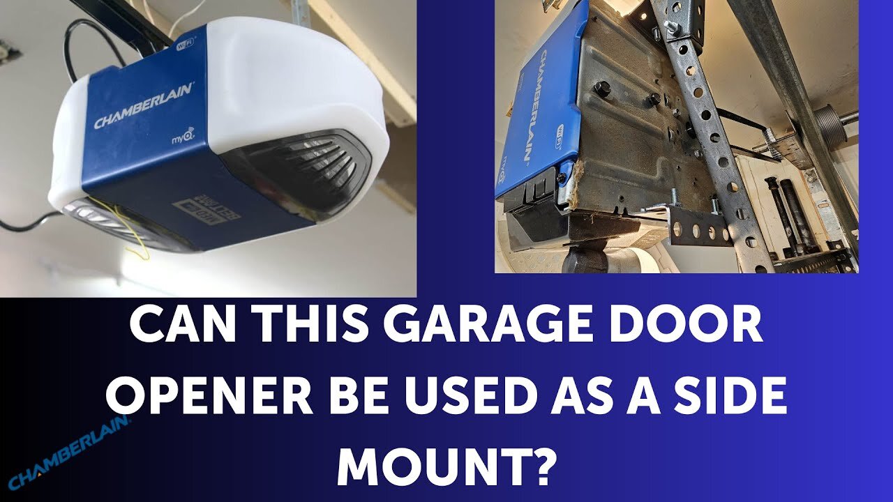 Garage Door Opener, Can It Be Side Mounted?