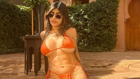 Mia Khalifa.. Swimsuit Bikini 2025 Swimsuit high waist Bikinis Micro Bikini Try on Haul