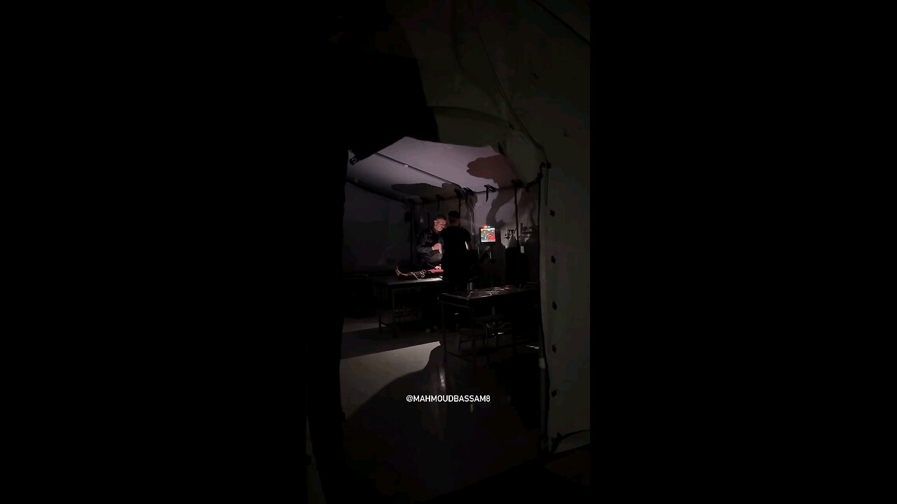 Heartbreaking Scene: Child Treated by Phone Light in Gaza Hospital | Al-Kuwait Field Hospital