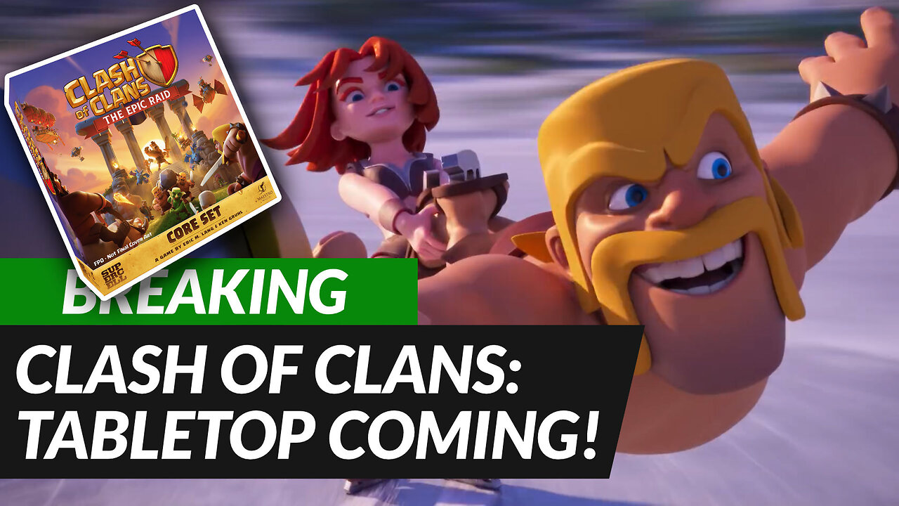 BREAKING: Clash of Clans: The Epic Raid - Board Game Announced! 🏰⚔️👑