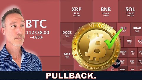 MARKET PULLBACK. Bitcoin, Tron, Sui, JP Morgan & Satoshi Stolen.