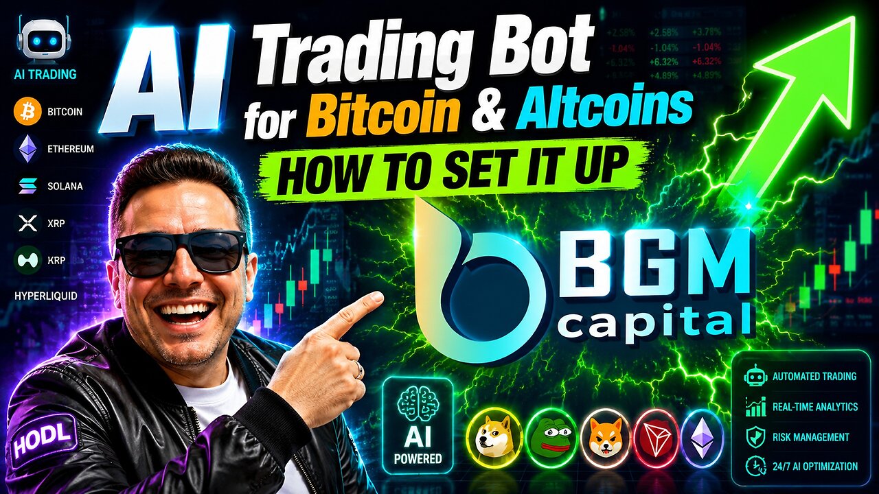 How To Use AI Trading Bot for Bitcoin Altcoins Stablecoins BGM Capital Tutorial