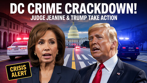 🚨 DC Crime Crisis: Judge Jeanine & Trump’s Bold Plan to Take Back the Streets! 🚔💥