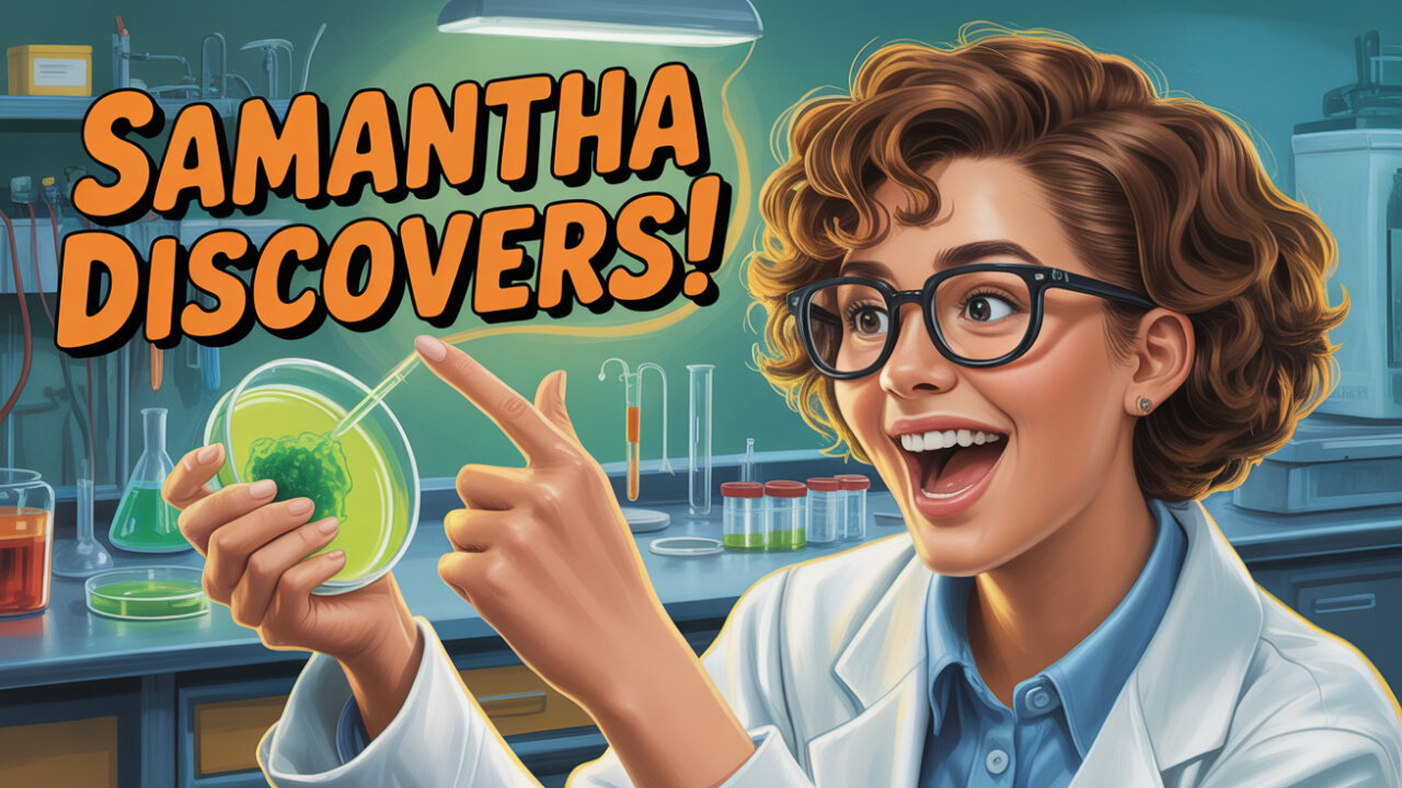 Samantha the FUN Girl Scientist #youngscientists #sciencefun