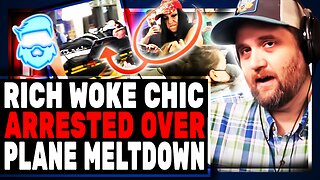 Entitled Brat MELTDOWN On Flight! Calls Woman FAT BLOB & Gets ARRESTED!