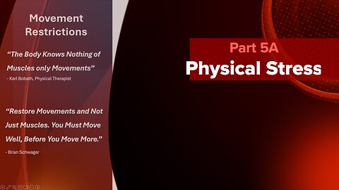Movement restrictions contribute to lower back pain