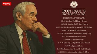 BACKSTAGE @ Ron Paul 90th Birthday BBQ