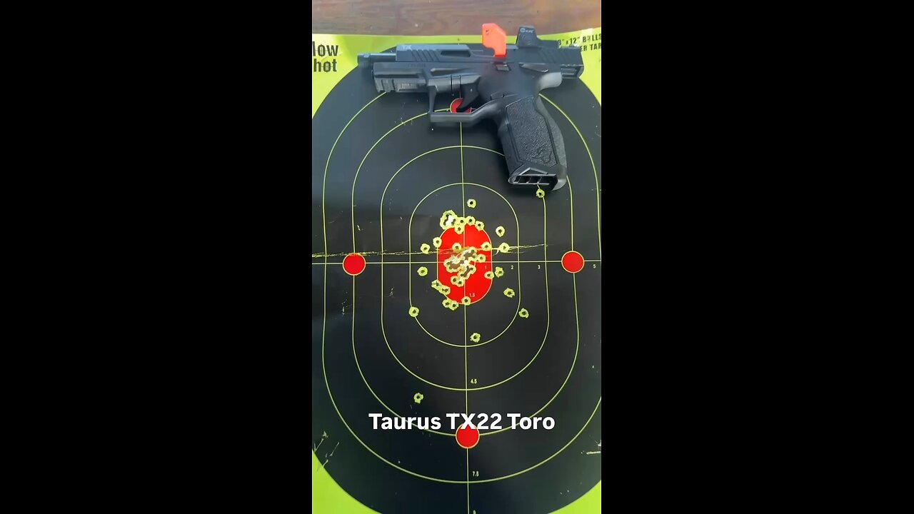 Taurus TX22 Toro range day target practice