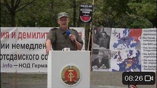 Deutsche Steuergelder für NATO-Kriegsverbrechen gegen Russland! Berlin 26.07.2025