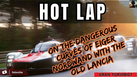 GT7 HOTLAP | CHALLENGE TIME EIGER NORDWAND REVERSE | LANCIA STRATOS