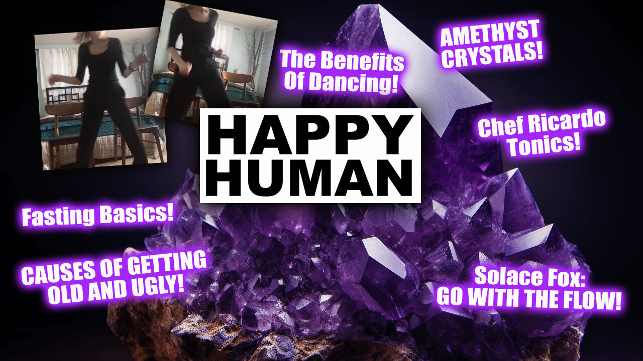 CRYSTALS! FASTING FOR YOUTH! CONNECT WITH YOUR FLOW! SOLACE FOX! CHEF RICARDO!