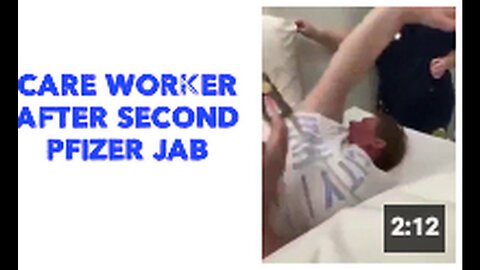 "Care Worker Receives Second Pfizer Vaccine Dose"
