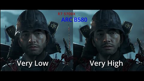 Ghost of Tsushima 1440P Benchmark