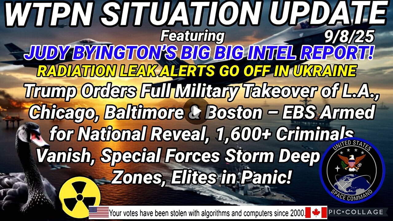 WTPN SITUATION UPDATE FEATURING RESTORED REPUBLIC 9/8/25