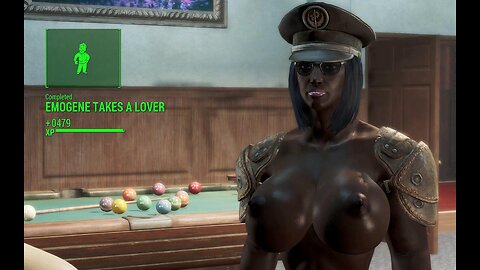 Fallout 4 naked Emogene takes a lover busty boobs Breast Expansion huge tits