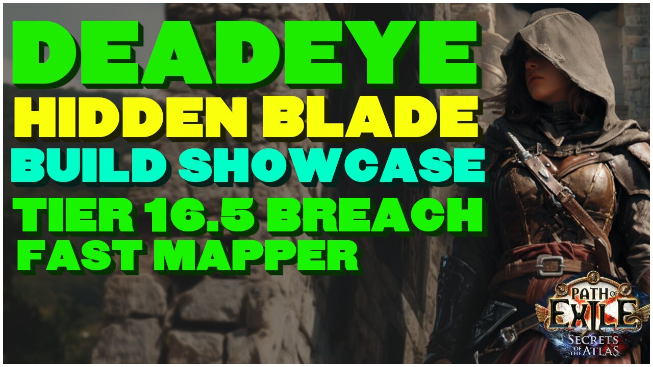 [POE 3.26] Hidden Blade Deadeye Build Showcase! Blast Through Tier 16.5 Maps With This Fast Mapper