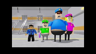 Escaping from a POLICE FAMILY ESCAPE! And BECAME a POLICE FAMILY COP