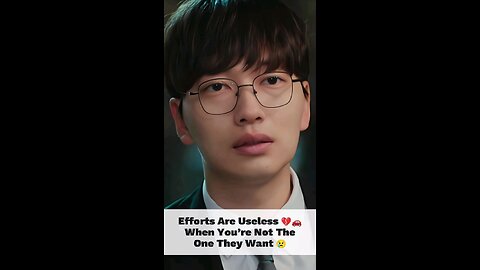 Efforts Are Useless 💔 When You’re Not The One They Want 😢 #sadkdrama #heartbreak #radiantoffice