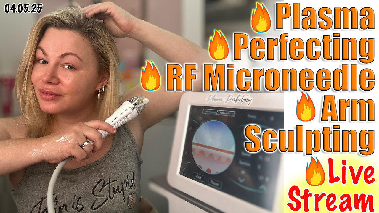 Live Plasma Perfecting RF Microneedle Arm Sculpting, Code Jessica500 saves! Wannabe Beauty guru