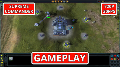 Supreme Commander: Gameplay - (PC HD) [720p30FPS]