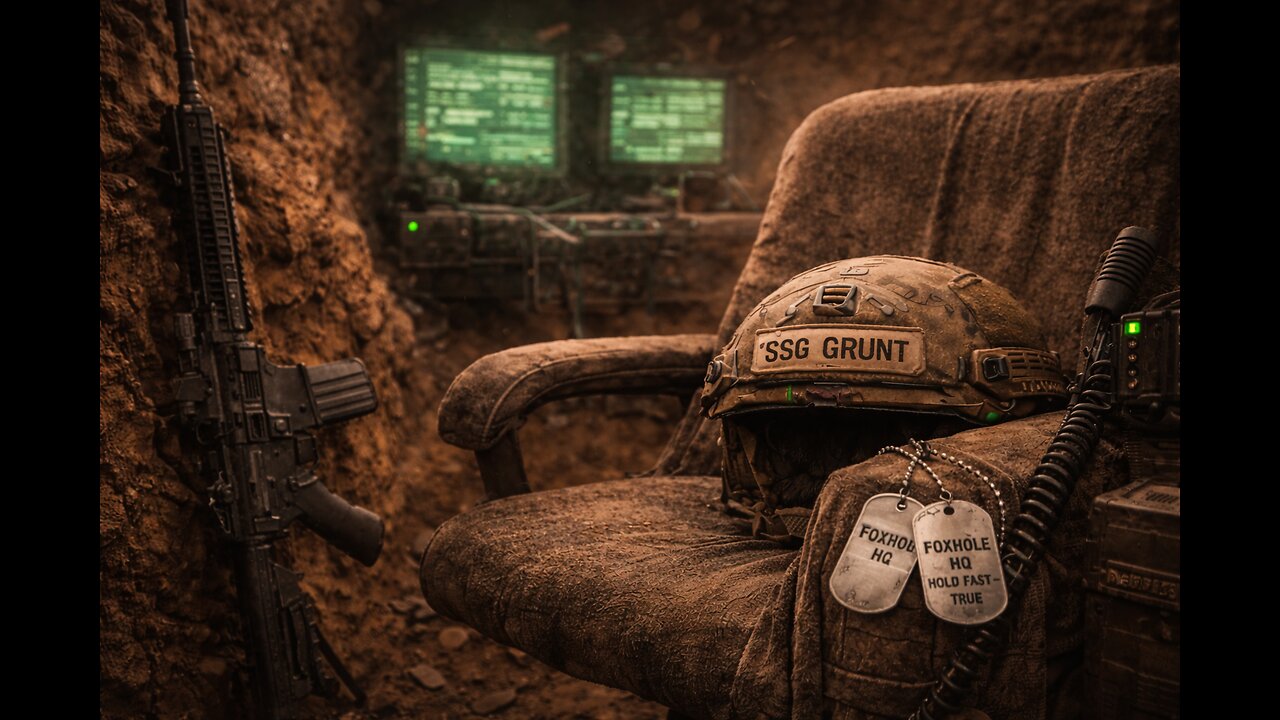 🪖🫡 Welcome to The Foxhole- Good Vibes, Bad Gameplay, Real Talk