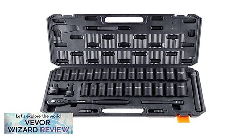 VEVOR 1/2" Drive Impact Socket Set 33 Piece Socket Set SAE 3/8"-1" Review