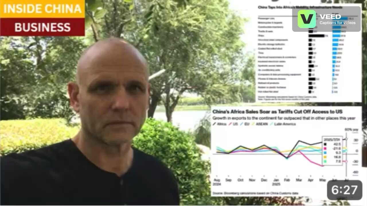 China's trade with Africa outracing the rest of world, supplanting North America