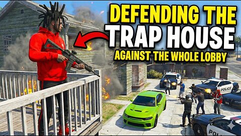 DEFENDING THE TRAP HOUSE AGAINST THE WHOLE LOBBY | DRILLTIME CHIRAQ