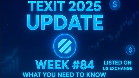 TEXITCoin Week #84 | 2-Minute Review – What’s New with TEXIT 2025? (Passive Income Update)